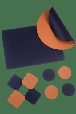 NAPPA Set De Table Noir, Brun