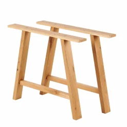 NEW OAK Pieds De Table Naturel