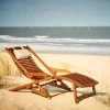 NEW VIP Chaise Relax Sans Repose-pied Naturel