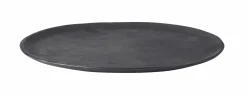 OVALS Plat De Présentation Noir