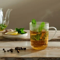 PAUSA Verre à Thé Avec Anse 45 CL Transparent
