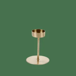 PHANTOM Support Pour Bougie Chauffe-plat Doré Clair