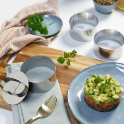 PROLINE Emporte-pièces Set De 3 Argent