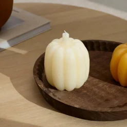 PUMPKIN Bougie Ivoire