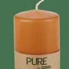 PURE Bougie Cylindrique Caramel