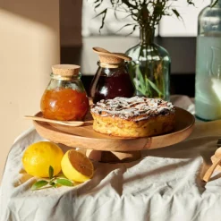 PURE LUXURY Support à Cake Naturel