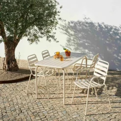 REKTA & LIVA Set De Jardin Sable