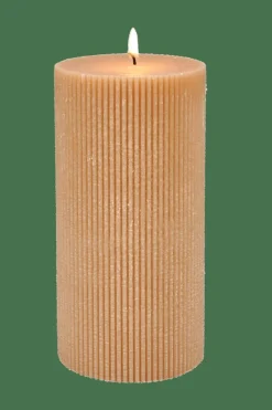 RUSTIC Rib Bougie Ocre