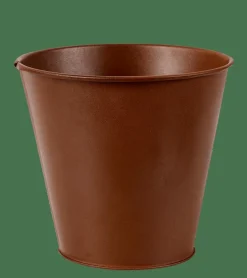 RUSTY Pot De Fleurs Brun