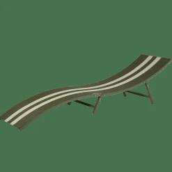 SILVES Chaise Longue Kaki