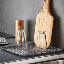 SINK Tapis égouttoir Gris