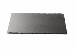 SLATE Assiette Noir
