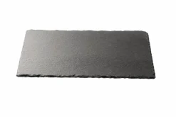SLATE Assiette Noir