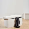 STOR Avec Rangement Blanc