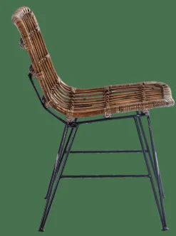 SUMATRA Chaise Noir, Brun
