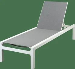 SYDNEY Chaise Longue Blanc
