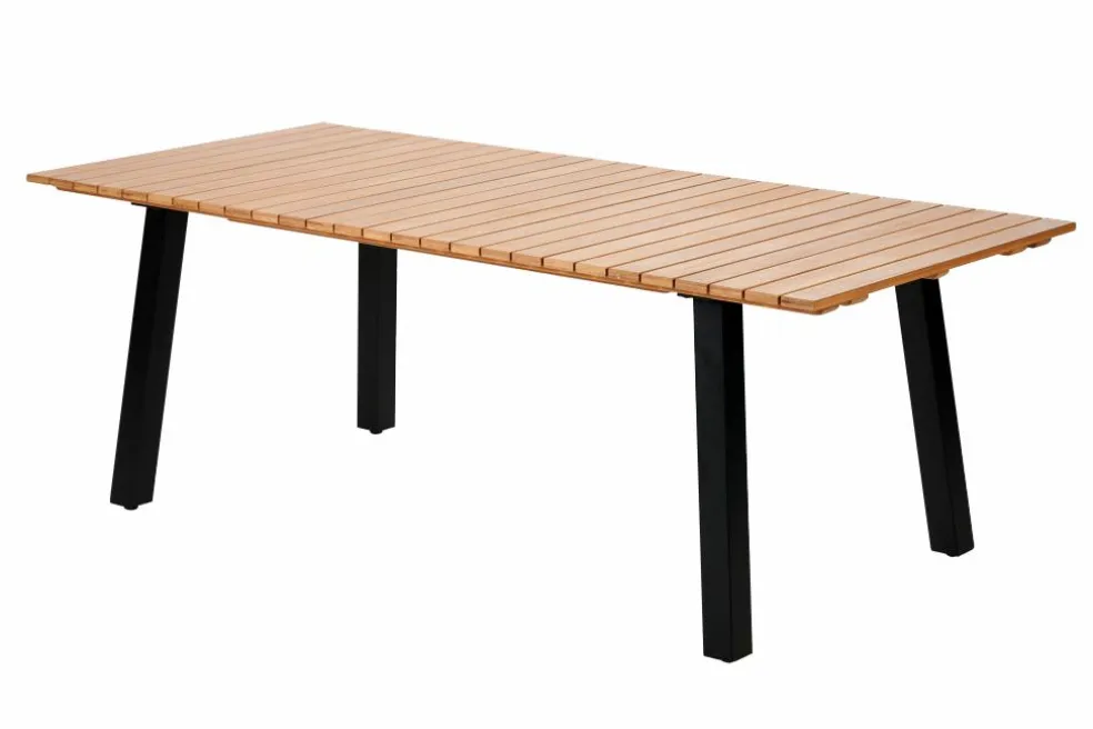 TEAK LUXE Chaise Longue Naturel