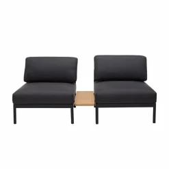 TEAK LUXE Chaise Longue Naturel