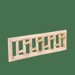 TEAK Patère Naturel