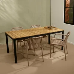 TIBO & NOMI Set De Jardin Crème