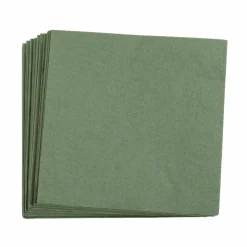 UNI Set De 20 Serviettes Bleu Foncé