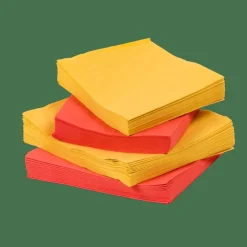 UNI Set De 20 Serviettes Ocre