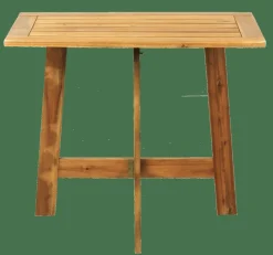 UTAH Table Pliante Brun