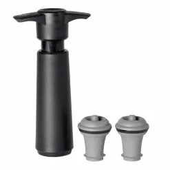 VACUVIN Bouchon Vin Mousseux Noir