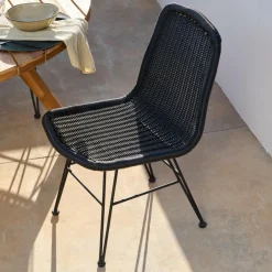 VIENNA Chaise De Salle à Manger Noir