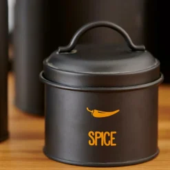 VIRA Boîte Pour épices Noir