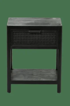 WEBSTER Table De Chevet Noir
